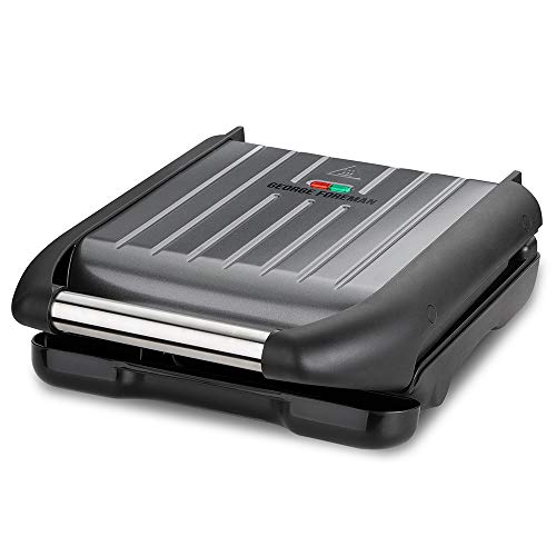 George Foreman Large Grey Steel Grill 25051