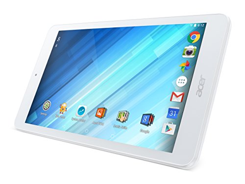Acer Tablet Iconia One 8 (8-inches) B1-850 MediaTek MT8163 A53 1GB 16GB EMMC Touchscreen Android 5.1 Lollipop White