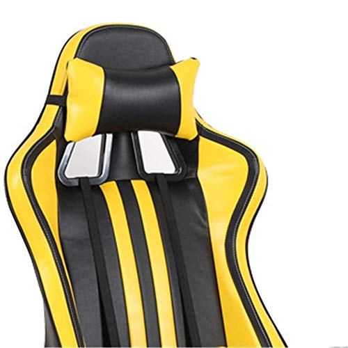 MU Home Adjustable Back Angle High-Back Leather Racing Executive Computer Desk Office Chair