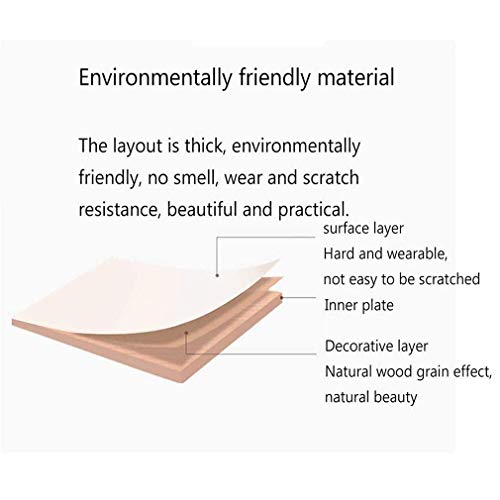 MYYINGELE Folding Wall-Mounted Table, Solid Wood Wall Table, Dining Table, Computer Desk for Small Space, for Office Home Kitchen, Black, 60x40cm