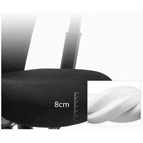 n/a Ergonomic Office Chair with Lumbar Support, Adjustable Armrests, Height Adjustable, Black