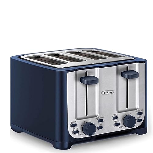 BELLA 2 Slice toaster, Stainless Steel and Sage