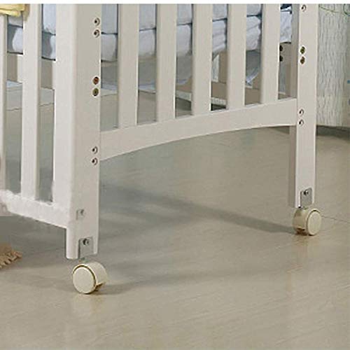 Furniture Wheels With U-Shaped Bracket, Nylon Swivel Stem Castors, Quiet Rolling, No Running Marks, No Scratches/Noise,For Home Furniture,Office