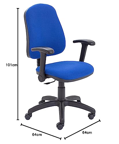 Office Hippo High Back Swivel Desk Chair, Ergonomic Home & Office Chair With Height Adjustable Seat, Backrest & Flip Up Arms For Extra Comfort, D
