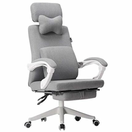 WALNUT Chairs,Swivel High Back Home Office Computer Desk Chairs Racing Chair with Headrest and Lumbar Support (Color : Gray, Size : 114 * 70 * 70