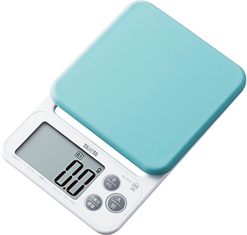 Tanita KJ-212 WH Cooking Scale, Kitchen Scale, Cooking with Silicone Cover, Digital, 4.4 lbs (2 kg), 0.04 oz (0.1 g), White, Washable Cover