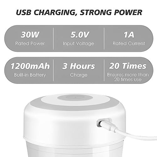 Electric Mini Food Chopper, USB Charging Electric Garlic Chopper, Wireless Mini Food Processor, Kitchen Gadgets, BPA- Free, Electric Vegetable Ch