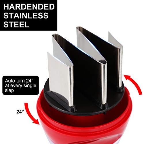 Geedel Food Chopper, Easy to Clean Manual Hand Chopper Dicer, Slap Press Chopper Mincer for Vegetables Onions Garlic Nuts Salads and More - Save