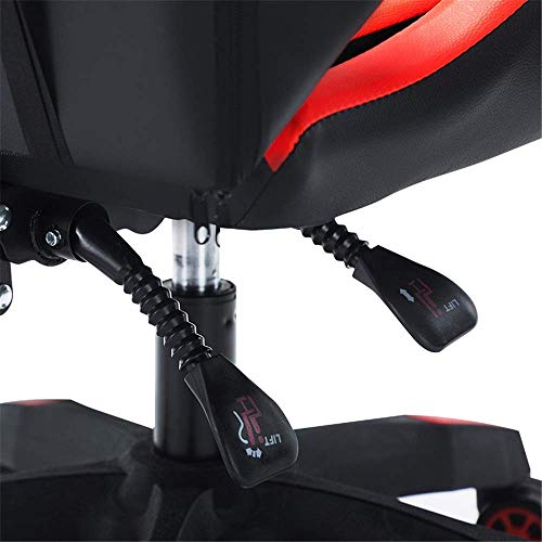 MU Home High Back Computer Desk Leather Executive Adjustable Swivel Gaming Racing Office Chair