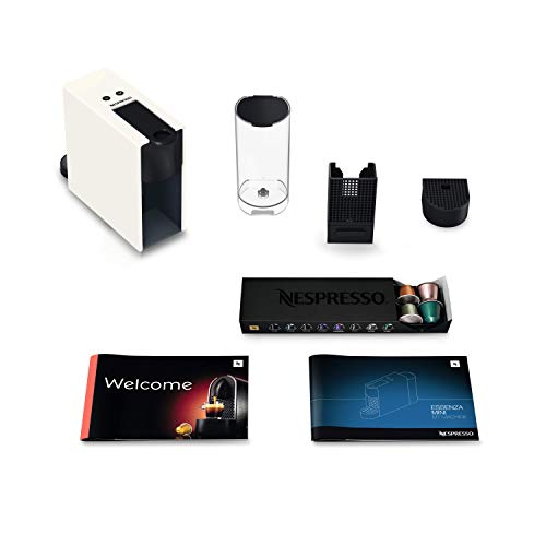 NESPRESSO by KRUPS Essenza Mini XN110140 Coffee Machine - 0.6L, White