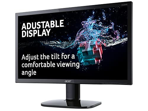 Acer KA220HQbi 21.5 Inch Full HD Monitor (TN Panel, 5ms, HDMI, VGA, Black)