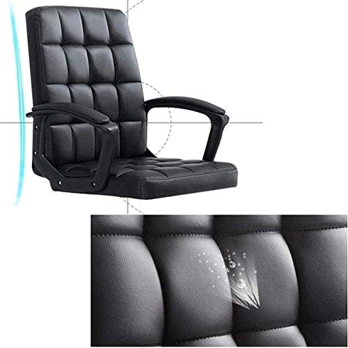 HJW Home Office Desk Chairs Computer Gaming Chairs Office Chair Ergonomic 360 Degree Swivel Pu Seat Computer Chair Armchair