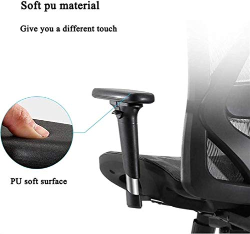 HJW Managerial Chairs,Executive Chairs Ergonomic Office Chair High Back Mesh Home Office Desk Chairs Armchair