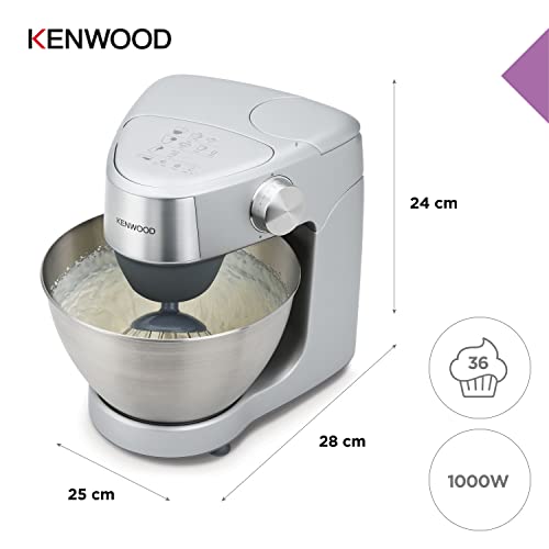 Kenwood Prospero KHC29.N0SI 6-in1 compact Stand Mixer Kitchen machine, blender, Food Processor, 4,3L bowl, 1000W, Silver