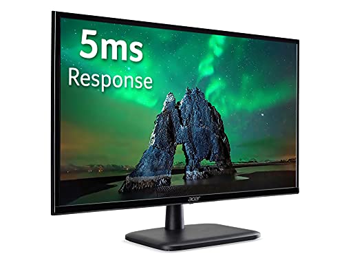 Acer EK240YCbif 23.8 Inch Full HD Monitor (VA Panel, FreeSync, 5ms, HDMI, VGA, Black)
