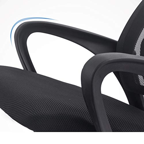 MMAXZ Simple Computer Chair Home Office Chair Dormitory Chair Backrest Swivel Chair Simple Lazy Staff Meeting Chair Seat Lift Chair