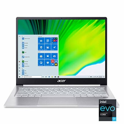 Acer Swift 3 Intel Evo Thin & Light Laptop, 13.5" 2256 x 1504 IPS, Intel Core i7-1165G7, Intel Iris Xe Graphics, 8GB LPDDR4X, 512GB NVMe SSD, Wi-