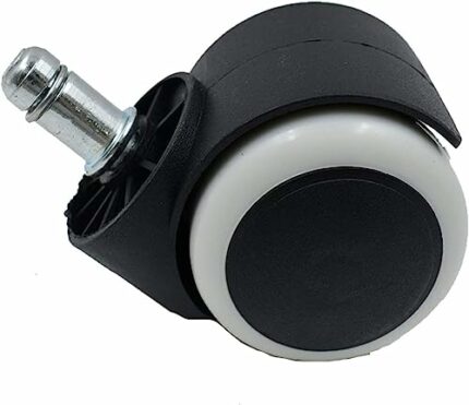 2 Inch Floor Protecting Rubber Office Chair Caster Wheel Standard Stem Size for Office School Home