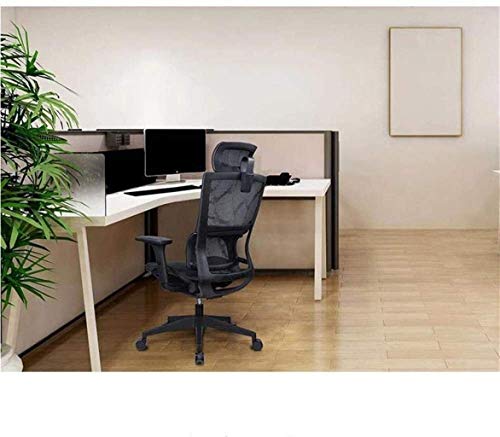 HJW Ergonomic Office Chair Home Computer Chair Rotary Lift Old Office Mesh Chair Comfortable and Breathable Armchair,3,690X615X1135Mm