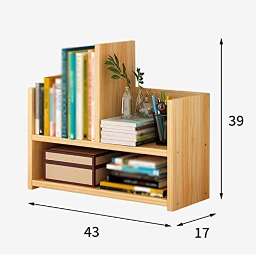 NXYJD Creative Student Bookshelf Landing Office Storage Rack Home Simple Bookcase
