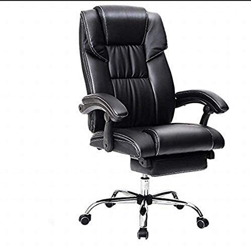 MU Home High Back Executive Office Chair Leather Ergonomic Office Computer Chair Reclining Desk Chair 360° Swivel Chair Office Chair