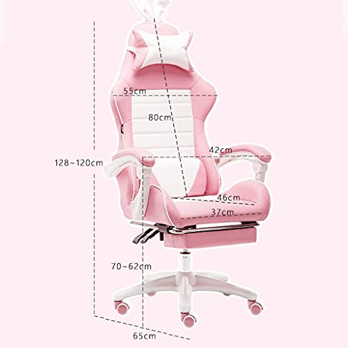WALNUT E-sports Office Computer Chair Games Chair Home Seat Sports Racing Chair With Footrest (Size : A)