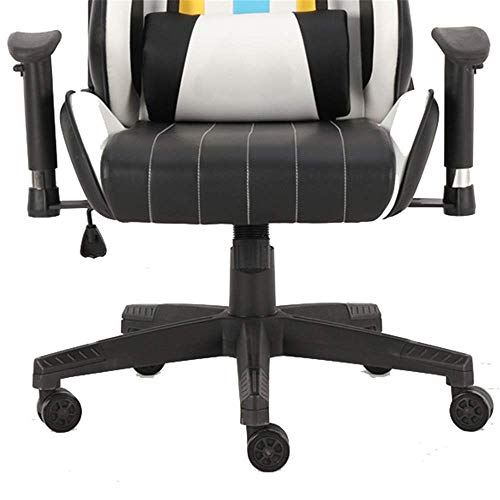 MU Home Video Game Chairs E-Sports Chair, Office Chair, Lifting Armrest and Reclining Design