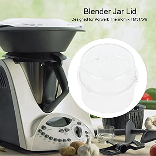 Blender Jar Cover, Blender Jar Lid PC Measuring Cup Cover Replacement for Vorwerk Thermomix TM31/5/6