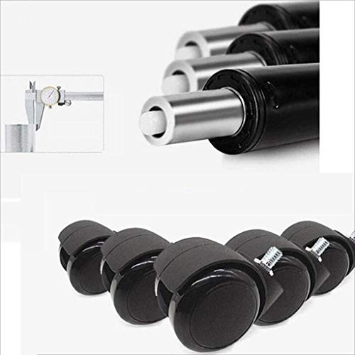 LZQDM Office Chair - High-Back Executive Swivel Office Desk Chair with Ribbed Upholstery Black, Lumbar Support, Modern Style