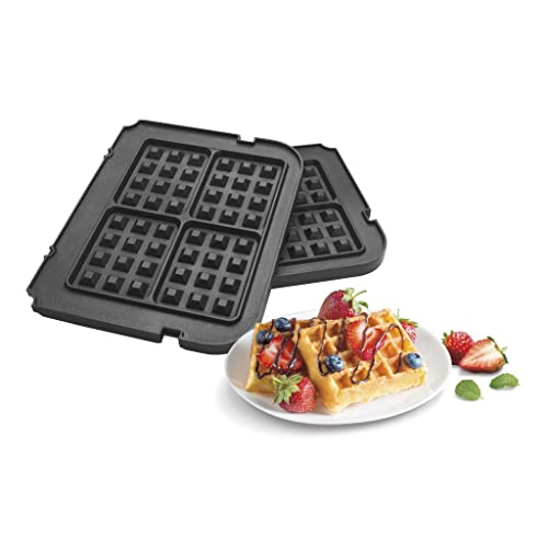 Cuisinart GR-WAFP Electric Griddler, Cast Aluminum, Waffle Plates