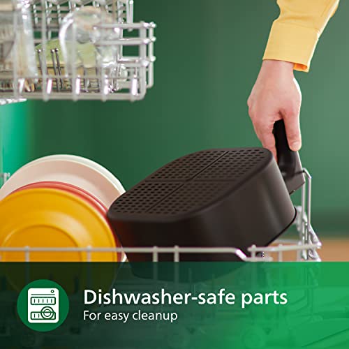 Philips Airfryer 3000 Series L, 4.1L (0.8Kg), 13-in-1 Airfryer, 90% Less fat with Rapid Air Technology, Digital, Recipe app (HD9252/91)