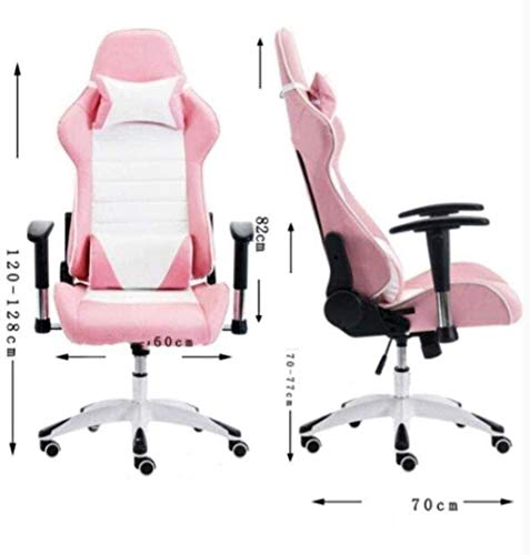 HJW Game Chair Swivel Chair Home Computer Chair Office Chair High Back Chair Desk Chair Racing Chair Reclining Chair Armchair