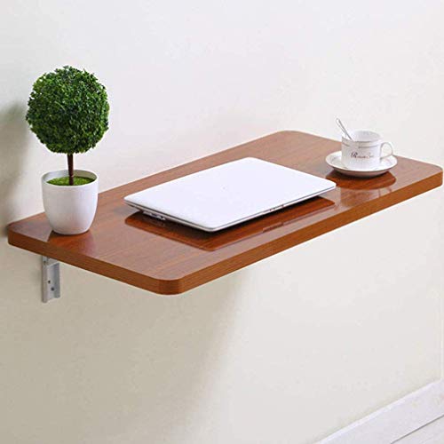 MYYINGELE Folding Wall-Mounted Drop-Leaf Table, Fold Down Floating Table Hanging Table Kitchen Dining Table Study Computer Deskfor Garage & Shed/