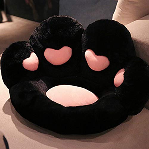 DSFEOIGY Cute Fluffy Seat Chair Cushion Home Office Chair Backrest Lumbar Pillow Tatami Floor Cushion Puff Children's Sofa Cushion Stool (Color :