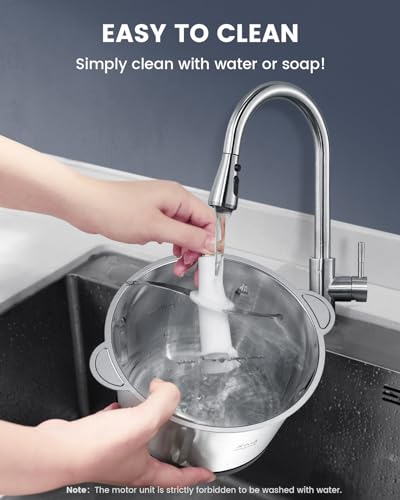 Food Processor, Cosicosy 2L Meat Grinder with 4 Durable Blades, 2 Speed Adjustable Food Grinder Stainless Steel Food Chopper for Meat, Salad, Sau