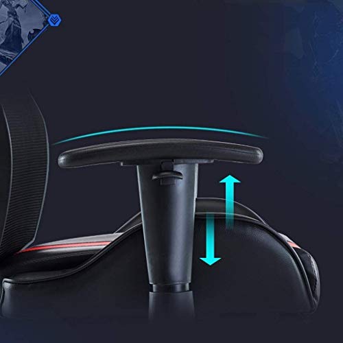 n/a Study/Office Chair Gaming Seat Pc Gamer Chair Rotating Office Furniture with Handrails Mesh Chair