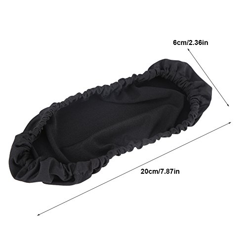 GOTOTOP 1 Pair Office Chair Armrest Covers, Elastic Chair Protector Removable Chair Armrest Cover Chair Arm Pad for Home Office(Black)