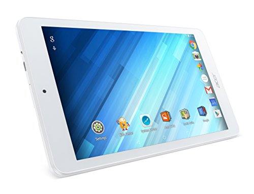 Acer Tablet Iconia One 8 (8-inches) B1-850 MediaTek MT8163 A53 1GB 16GB EMMC Touchscreen Android 5.1 Lollipop White