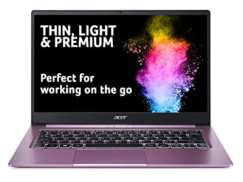 Acer Swift 3 SF314-42 14 Inch Laptop - (AMD Ryzen 7 4700U, 8GB, 512GB SSD, Full HD Display, Windows 10, Purple)