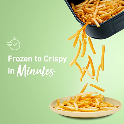 COSORI Air Fryer Lite 3.8L, 75-230℃, Amazon Exclusive, 7 Cooking Functions, Smart Control, 1500W, 1-3 Portions, Free with 110+ Online Recipes Coo