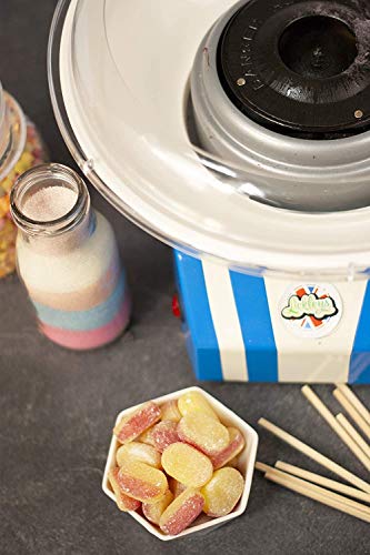 Lickleys Electric Candy Floss and Cotton Candy Machine, Blue Edition, & extra flavours to choose. Flavours