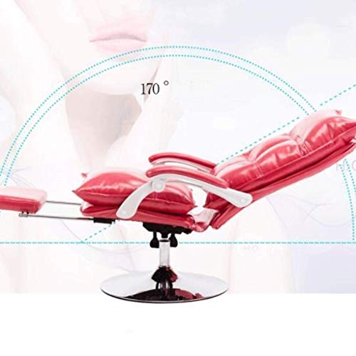 LZQDM High Back Office Chair Ergonomic Desk Chair PU Leather Computer Chair Task Rolling Swivel Stool Executive Chair with Lumbar Support for Hom