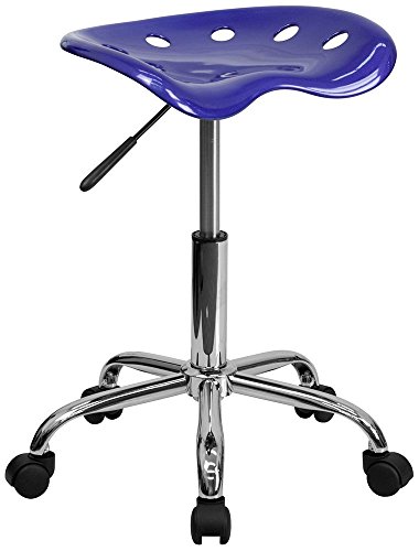 Flash Furniture Barstool, Chrome, Silver, 38.1 x 43.18 x 65.41 cm