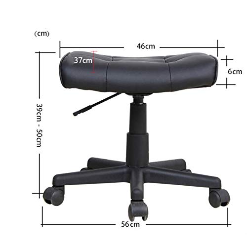 LEIGE Small Computer Chair Home Footrest Lift Staff Chair Work Stool Office Seat Foot Change Shoe Stool Compact