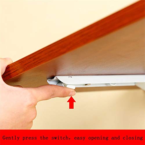 LXDZXY Tables,Foldable Notebook Laptop Bed Tray Table, Wood Folding Wall-Mounted Drop-Leaf Table Kitchen Dining Table Desk Home Office Desk Works