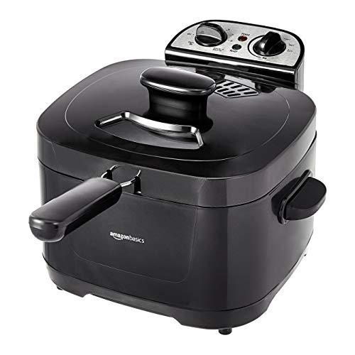 Amazon Basics 2-Litre Electric Deep Fryer, Black