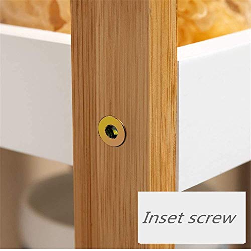 JJZXD 4 Shelf Bookcase, Multifunctional Ladder-Shaped Plant Flower Stand Rack Bookrack Storage Shelves, Perfect Storage, for Home Office Use