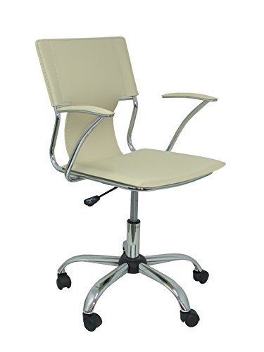 Piqueras and Crespo 214 – Ergonomic Office Chair with Fixed Arms, Adjustable Height and 360 Degree Rotating