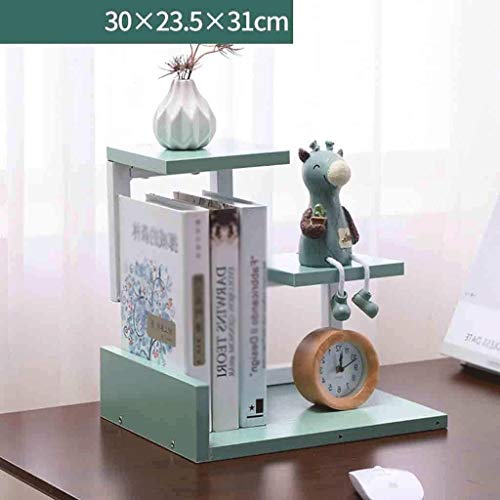 JJZXD Bookshelf and Bookcase 2-Layer Storage Shelf, for Living Room Bedroom Study Office Multi-Functional Furniture Display Cabinet