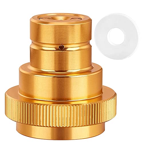 Dasing Quick Adapter for CO2 Soda Water DUO Tank Canister Conversion for Soda Machine with Sealing Ring